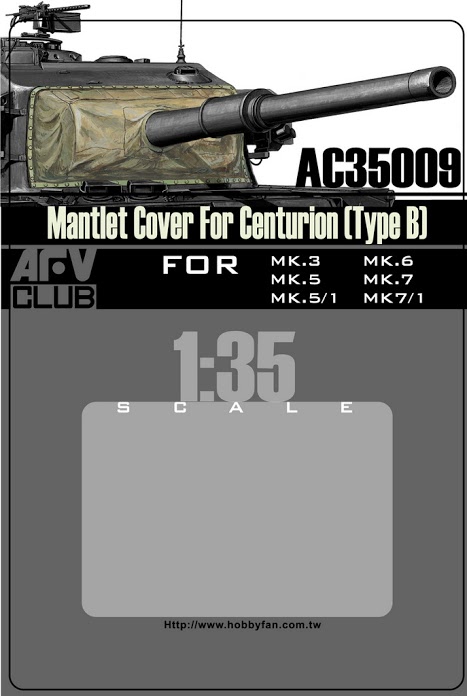 AC35009 Mantlet Cover for Centurion (Type B)