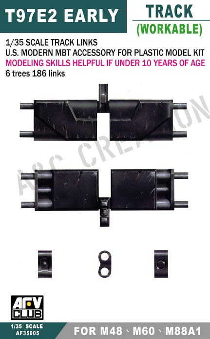 AF35005 T97E2 Track for M48 / M60 (Early Type)