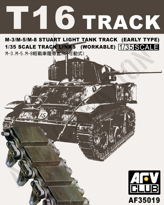AF35019 T16 Track for M3 / M5 / M8 Stuart